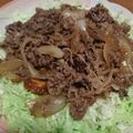 くるるこ39's cooksnap of when they made 六甲牛のしょうが焼き.