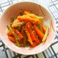 ショコラのネネ's cooksnap of when they made さつまいものつるで常備菜.