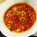 あいすだいずき's cooksnap of when they made ほっとするミネストローネ風スープ.