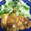 かずは☆彡's cooksnap of when they made 皮パリジューシー♪チキン照り焼きステーキ.