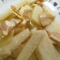 クックにこに子's cooksnap of when they made 長いもとベーコンの煮物.