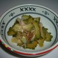 p-mitty's cooksnap of when they made ゴーヤと茗荷の常備菜.