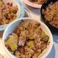 チムチェリー's cooksnap of when they made ウチのご飯　サツマイモとそぼろの混ぜご飯.