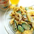 賢くんママ's cooksnap of when they made 卵とツナとペンネのマヨネーズ和え.