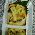 ma___111's cooksnap of when they made 糖質オフ★キノコの油揚げピザ.