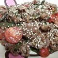 ひろりんご姫's cooksnap of when they made 牛肉とミニトマトのオイスターソース炒め.