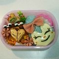 ゆっこんりこん's cooksnap of when they made キャラ弁*コキンちゃんおにぎり.