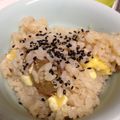 もち子29's cooksnap of when they made 栗とさつまいもの炊き込みご飯.