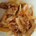 メイ♡'s cooksnap of when they made 中華風ピリ辛豚バラ炒め(丼).