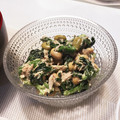 chibijuju's cooksnap of when they made ほうれん草とお豆のあえ物.
