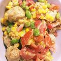 yone_emi's cooksnap of when they made むっちり★里芋の味噌マヨサラダ.