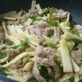 meikaiママ's cooksnap of when they made まこもだけのチンジャオロースー。.
