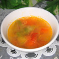 mielle's cooksnap of when they made 簡単！ホタテ缶を使った3色のスープ♬。•.