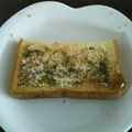 ちきakki's cooksnap of when they made 抹茶バタートースト.