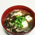 〜お鶴〜's cooksnap of when they made わかめスープ.