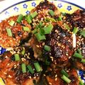ayachuri's cooksnap of when they made 豚肉つくねの照り焼き.