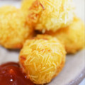 ねこぴー＊＊＊'s cooksnap of when they made チーズ in ポテトの いが揚げ ☆.