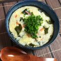 ３匹の大ぶたママ's cooksnap of when they made 1人ランチに♪ 中華風おじや.