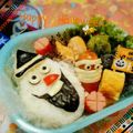 HARU＊SHIN's cooksnap of when they made ☆キャラ弁☆ハロウィン☆アナ雪☆オラフ☆.