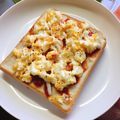 ひまりんりん☆'s cooksnap of when they made たまごトースト.