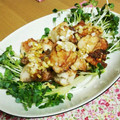 りち子★☆'s cooksnap of when they made 鶏肉のネギソースがけ.