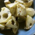 低カロ探検隊's cooksnap of when they made 焼きれんこんのしょうゆマヨ和え….