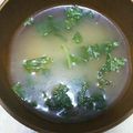 花きち's cooksnap of when they made 香ばしい大根葉のおみそ汁.