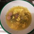 あいきりゅうmama's cooksnap of when they made ふわふわ玉子のコンソメスープ♪.
