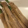 yuuringo01's cooksnap of when they made 大葉にんにく醤油で♪アスパラ肉巻き.