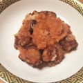 イッツムー's cooksnap of when they made 茄子の肉巻きガーリックみぞれ炒め.