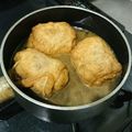 チョチョ☆ポリス's cooksnap of when they made うすあげに挽き肉を巻いて甘辛煮♡.