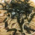 megomo's cooksnap of when they made 山盛りキノコの和風タラコスパゲティ.