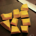 たんぽぽ＊たんぽぽ's cooksnap of when they made 煮物の用のかぼちゃの切り方（＾−＾）☆.