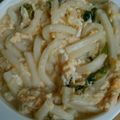 ラムベビー's cooksnap of when they made 卵とじワカメうどん【離乳食中期以降】.