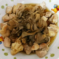 なーちむママ's cooksnap of when they made 簡単！鶏もも肉のソテー！甘辛舞茸ソース♪.