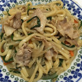 水月守's cooksnap of when they made 和風焼きうどん♪.
