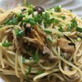 ☆ゆきんこっこ☆'s cooksnap of when they made 【 和風きのこのペペロンチーノ。】.