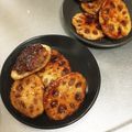 クックYHKEN1☆'s cooksnap of when they made 甘辛♡れんこんの肉詰め☆はさみ焼き.