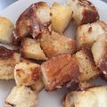 H♡S's cooksnap of when they made フライパンですぐ！サイコロラスク☆.