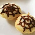 happy1923's cooksnap of when they made ハロウィン簡単♪蜘蛛の巣クッキー.