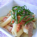 watyami's cooksnap of when they made とっても簡単和風ペンネ.