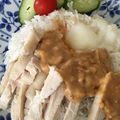丸い恋人's cooksnap of when they made タイのチキンライス　カオマンガイ.