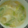 ma___111's cooksnap of when they made ねぎとベーコンのミルクスープ.