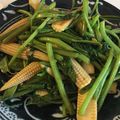 よねすと's cooksnap of when they made 失敗なし！ご飯がすすむ 空芯菜だけ炒め。.
