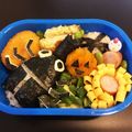 みっこってぃ's cooksnap of when they made 夏のキャラ弁に★カブトムシおにぎり.