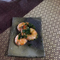 クックUK0MNO☆'s cooksnap of when they made 海老の美味しいネギ炒め.