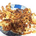 yuka☆☆Y55's cooksnap of when they made 【漢肴】れんこんのオリーブオイル焼.