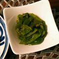 peaなっつ's cooksnap of when they made ピーマンのおひたし.