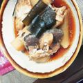 obaka's cooksnap of when they made 圧力鍋で簡単！しみしみ美味しいブリ大根☆.