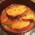 たなかno's cooksnap of when they made 秋のサツマイモときのこのお味噌汁.